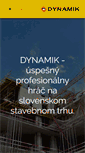 Mobile Screenshot of dynamik.sk